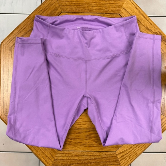 *ZELLA* Purple Activewear Leggings w/ Pockets Size Large - Picture 3 of 7